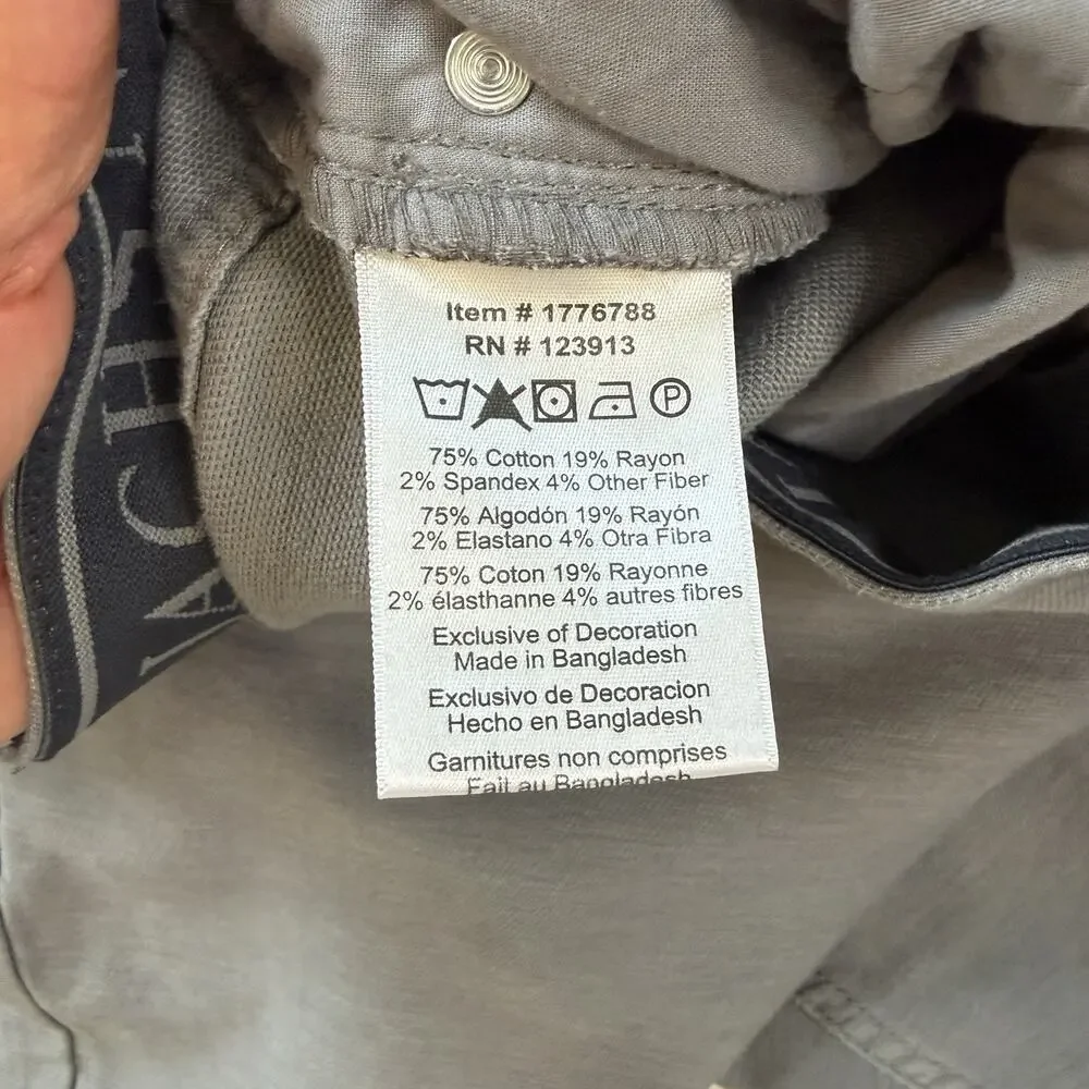 Jachs NY Gray Pants Size 38 X 29, classic 5 pockets, cotton blend, classic, city